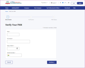 Pan Card Active Or Inactive Check Online