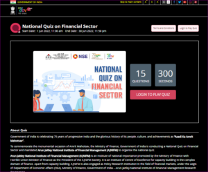 National Level Quiz Competition