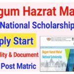 Begum Hazrat Mahal National Scholarship 2020-23
