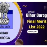 Bihar Daroga Final Merit List 2022