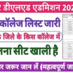 Bihar Deled College List 2022
