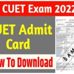 CUET Admit Card 2022