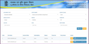 Bhu Abhilekh Bihar Portal 