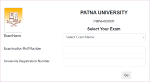 Patna University Entrance Exam Result 2022