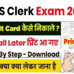 IBPS Clerk Admit Card 2022