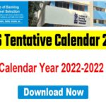 IBPS Tentative Calendar 2022