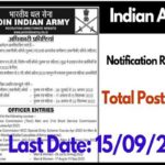 Indian Army NCC Special Entry Recruitment 2022