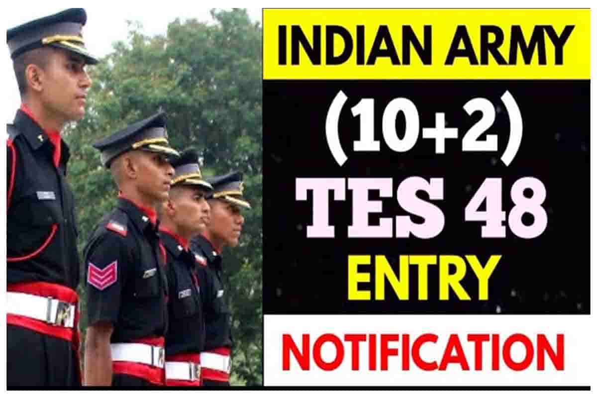 Indian Army TES 48 Recruitment 2022