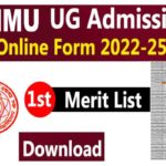 LNMU UG 1st Merit List 2022