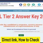 SSC CGL Tier 2 Answer Key 2022