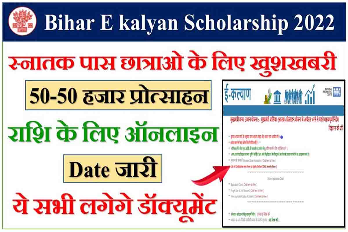 Mukhyamantri Kanya Utthan Yojana Graduation 2022 23 Apply Online Date