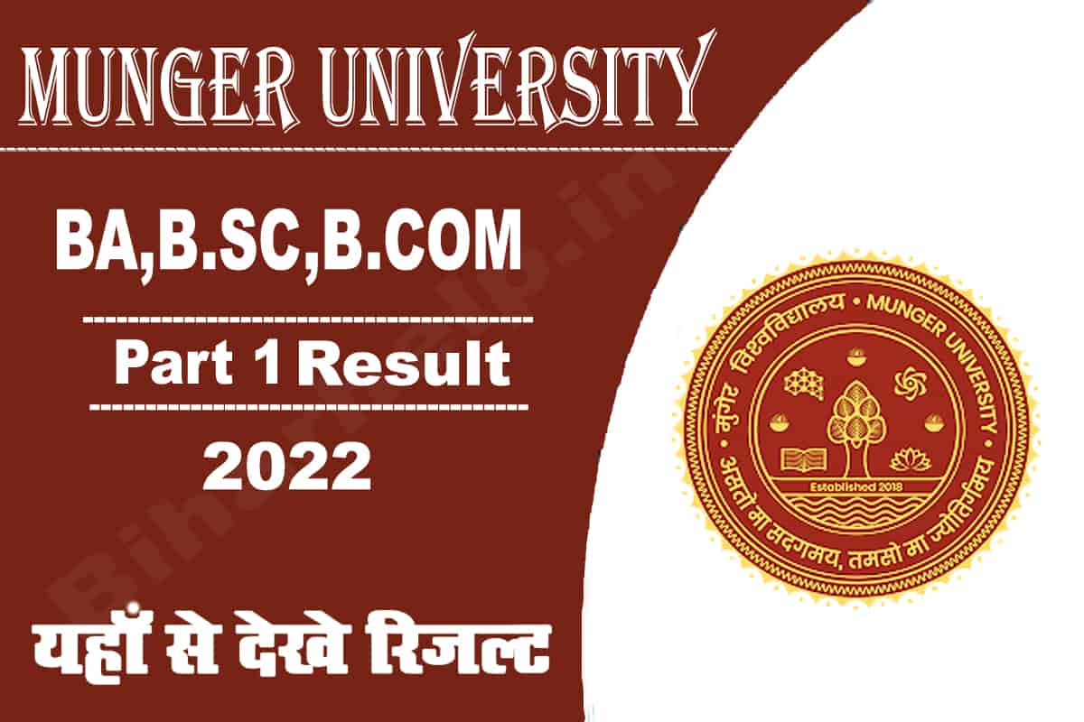 Munger University Part 1 Result 2022 