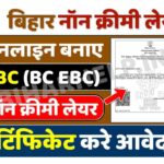 OBC NCL Certificate Online Apply Bihar OBC Certificate Apply Online 2023