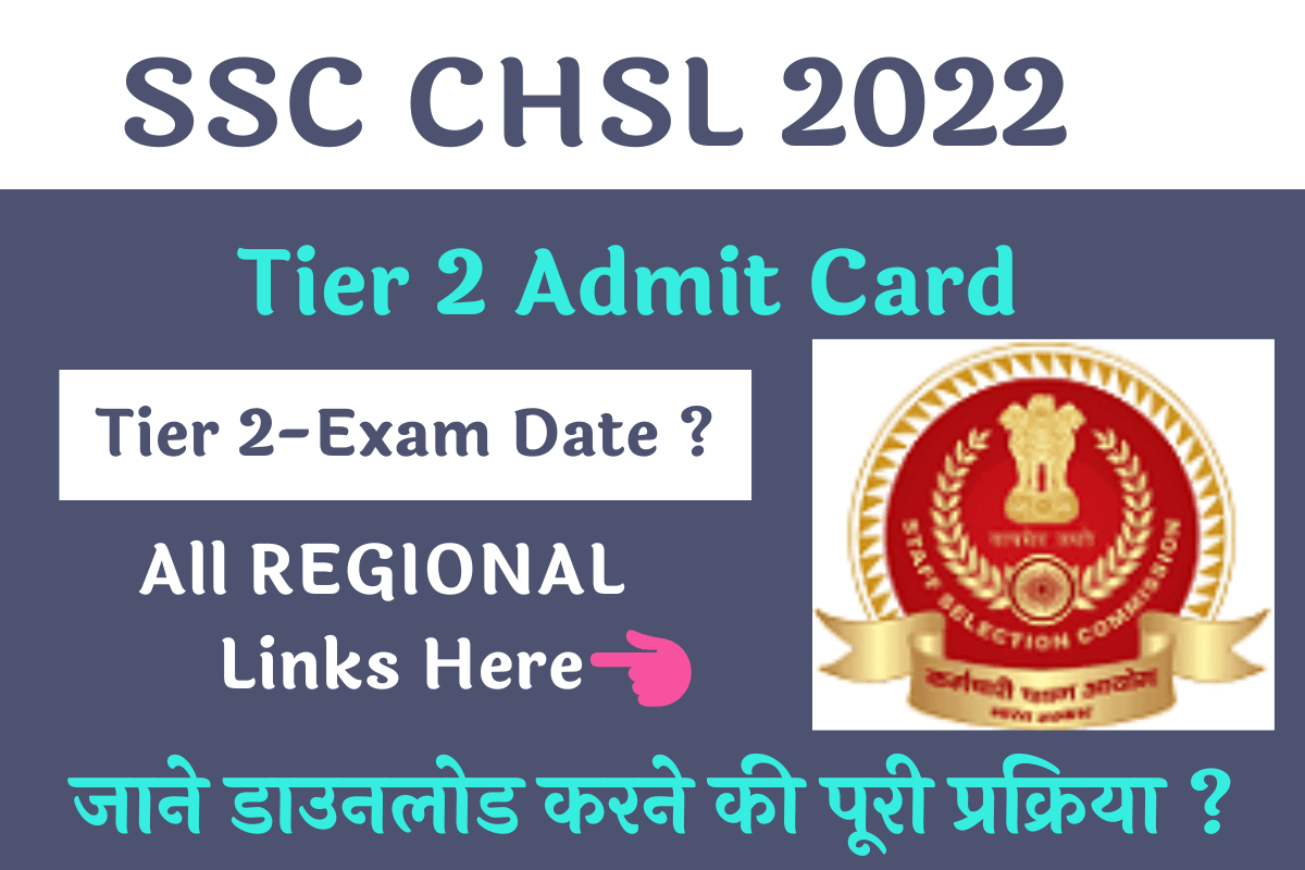SSC CHSL Tier 2 Admit Card 2022 