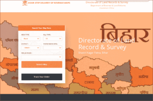 Bihar Revenue Map Door Step Delivery Online Apply 