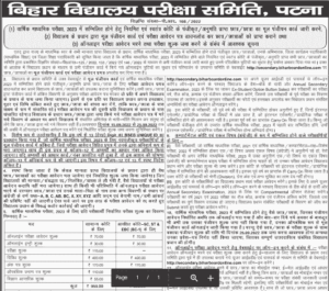 Bihar Board 10th Original Registration Card 2023
