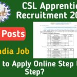 CSL Graduate, Technician Apprentice Recruitment 2022