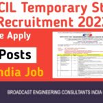 BECIL Temporary Staff Recruitment 2022