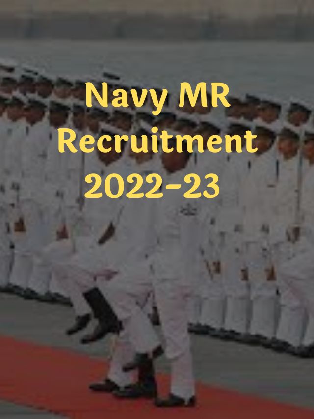 Navy MR Recruitment 202223
