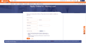  BOB Mudra Loan Online Apply