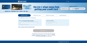 HDFC Bank Credit Card Online Apply
