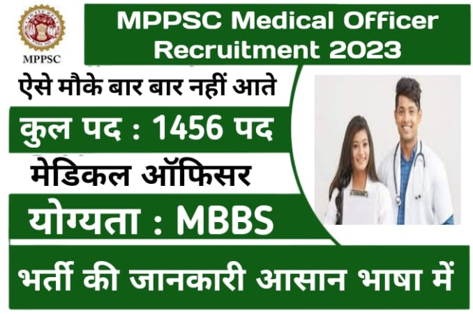 MPPSC Medical Officer Recruitment 2023