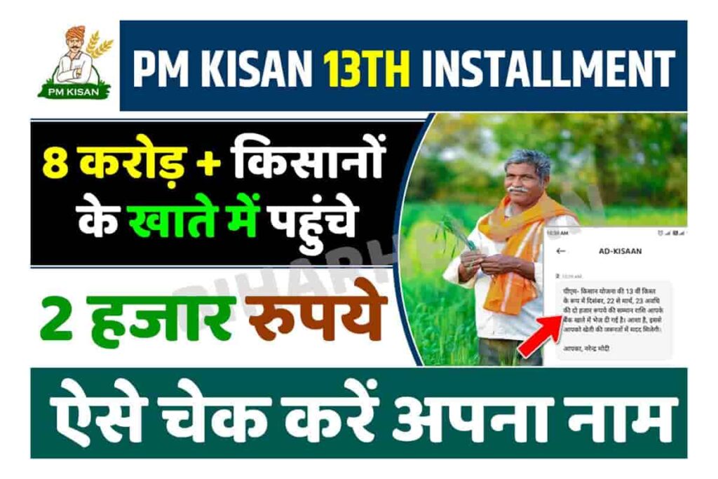 PM Kisan 13th Installment Released