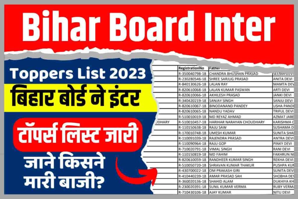 Board Inter Toppers List 2023