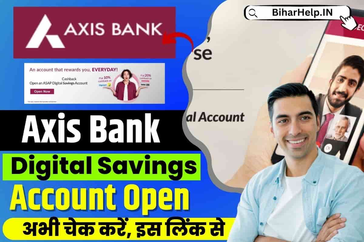 Axis Bank Digital Savings Account Open
