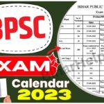 BPSC Exam Calendar 2023
