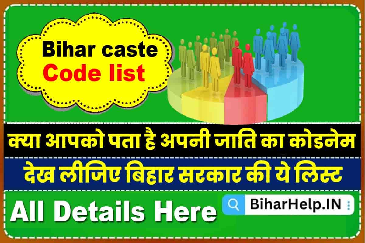 Bihar Caste Code List 2023
