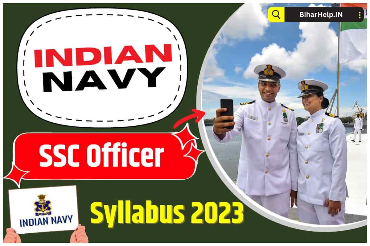 Indian Navy SSC Officer Syllabus 2024 Pattern And Syllabus Stage Wise