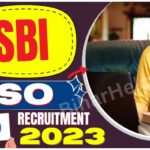 SBI SO Recruitment 2023