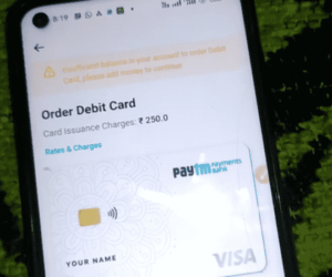 Paytm Payment Bank Debit Card Apply Online