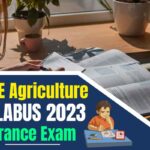 BCECE Agriculture Syllabus 2023
