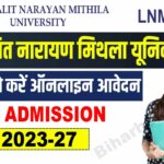 LNMU UG Admission 2023-27