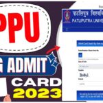 PPU PG Admit Card 2023