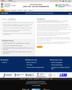 CSIR NET Exam Admit Card 2023
