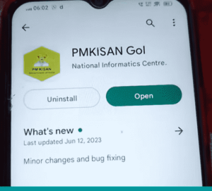 New PM Kisan Mobile App Farmers Status