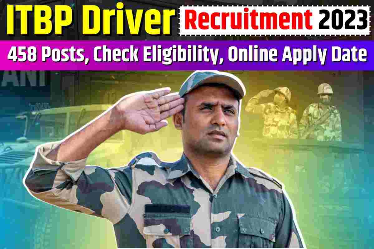 ITBP Driver Recruitment 2023