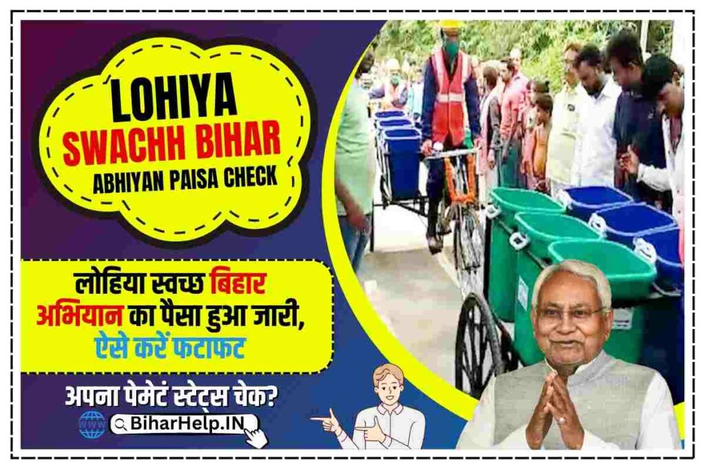 Lohiya Swachh Bihar Abhiyan Paisa Check