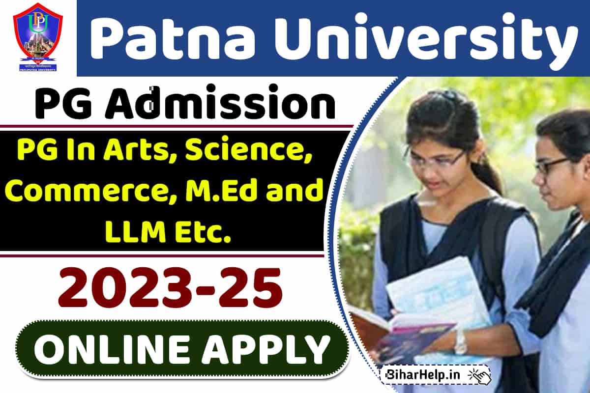 Patna University PG Admission 202325 Online Apply For PG In Arts