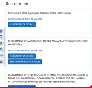 Central Bank Scale 2 Manager Recruitment 2023