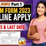 LNMU Part 1 Exam Form 2023