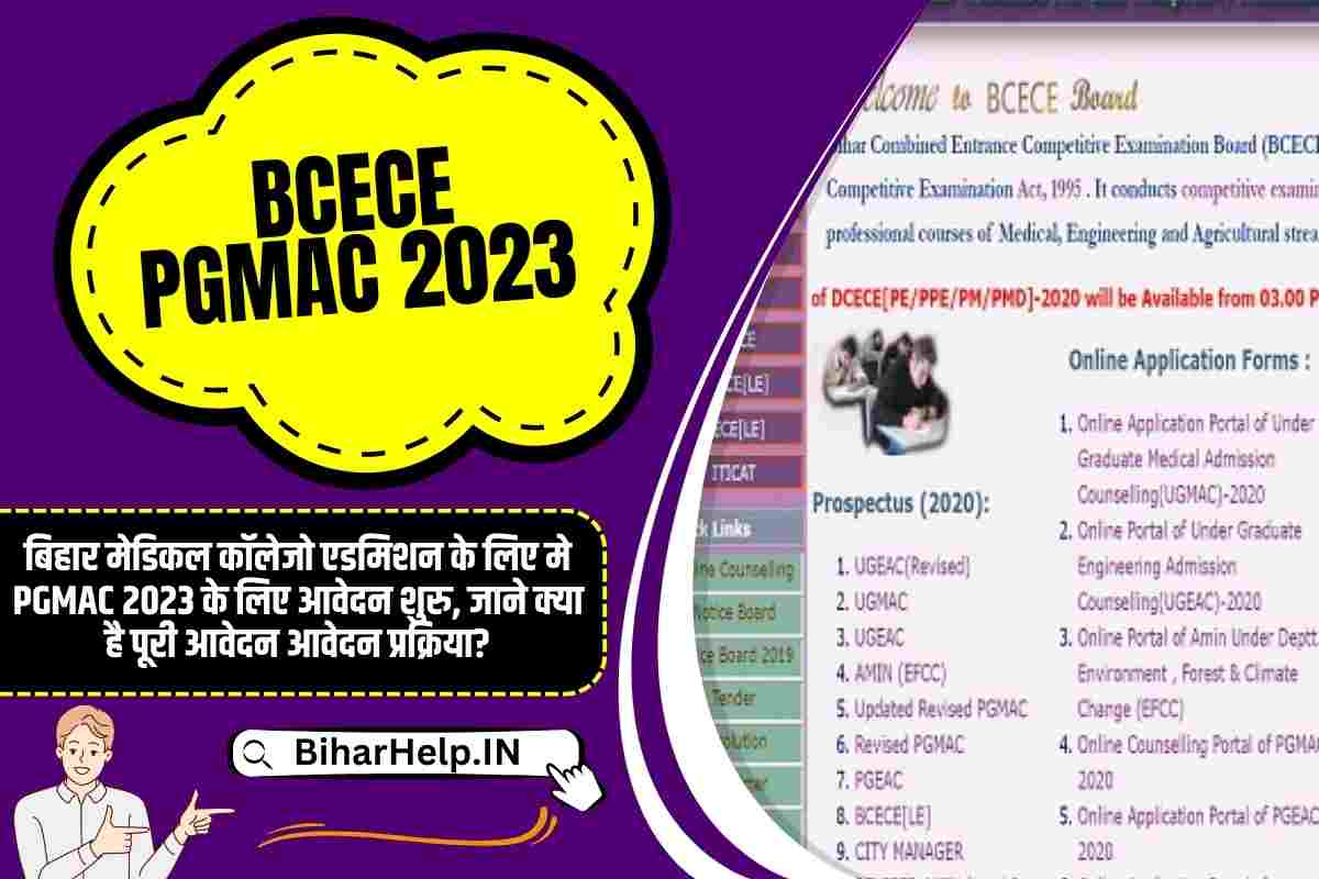 BCECE PGMAC 2023
