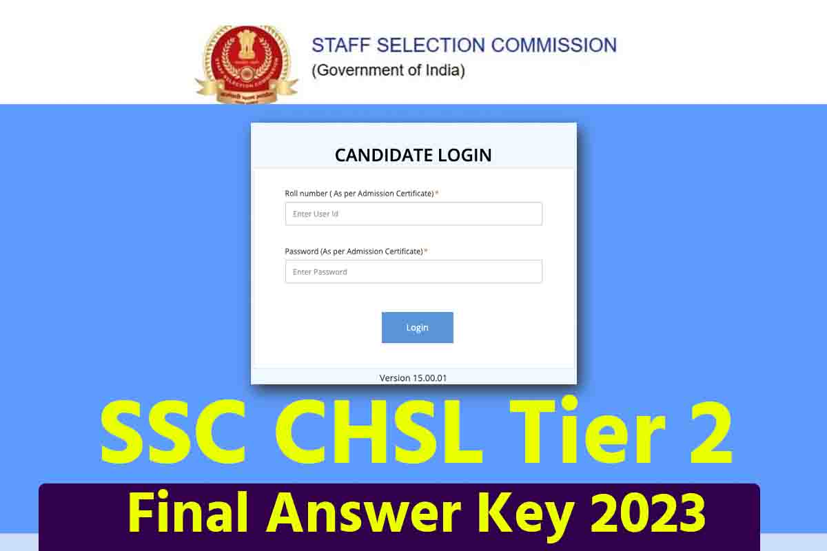 SSC CHSL Tier 2 Final Answer Key 2023