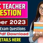BPSC Teacher Question Paper 2023 Download PDF