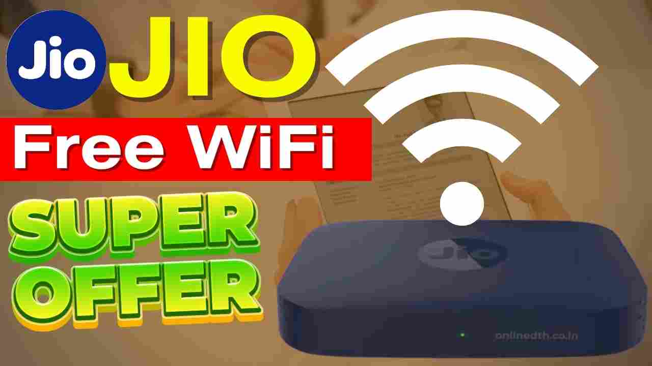 Jio Free WiFi Super Offer
