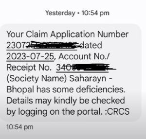 Sahara refund portal new update 