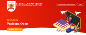 Gurugram University Non Teaching Recruitment 2023